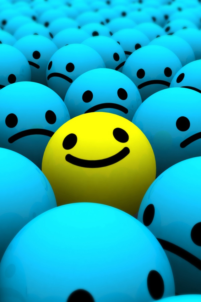 Смайлы обои