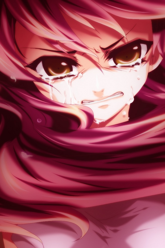 Девушка плачет обои