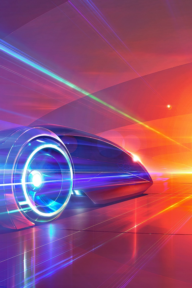 В закат обои