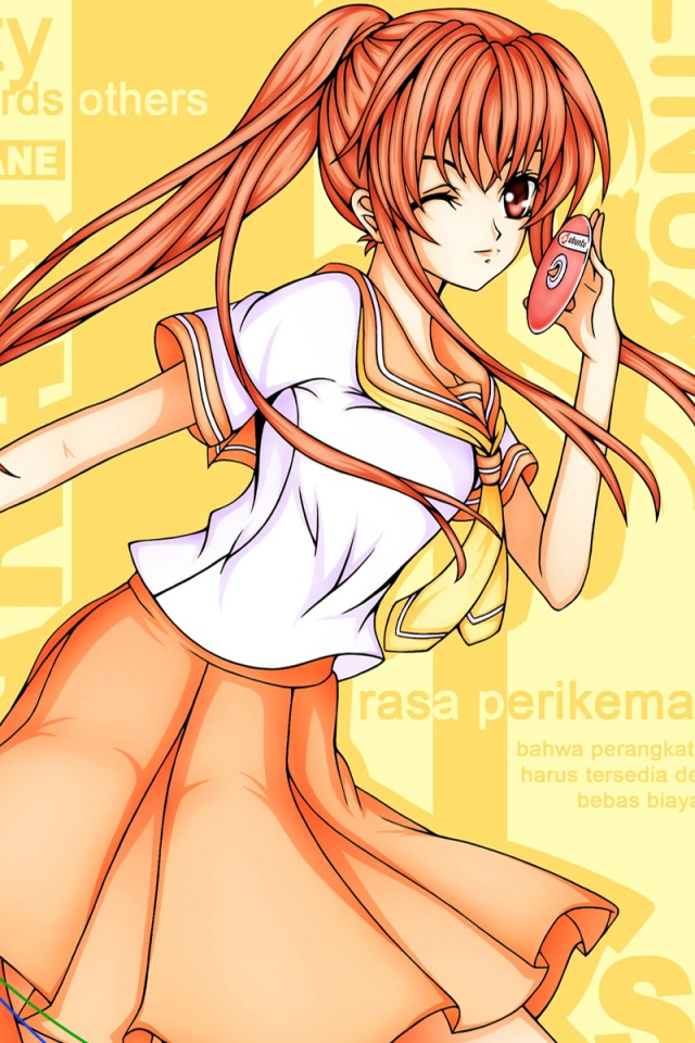 Ubuntu  в аниме обои