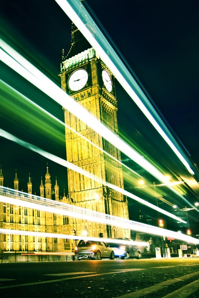 Лондон на скорости обои