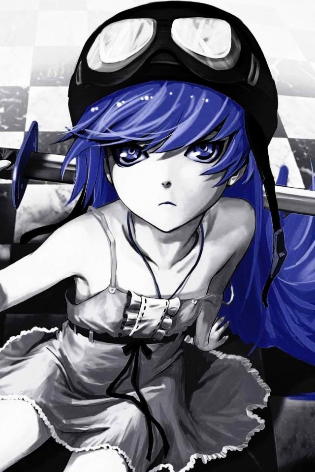 Девушка с катаной обои