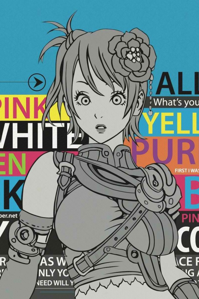 Раскрась её обои