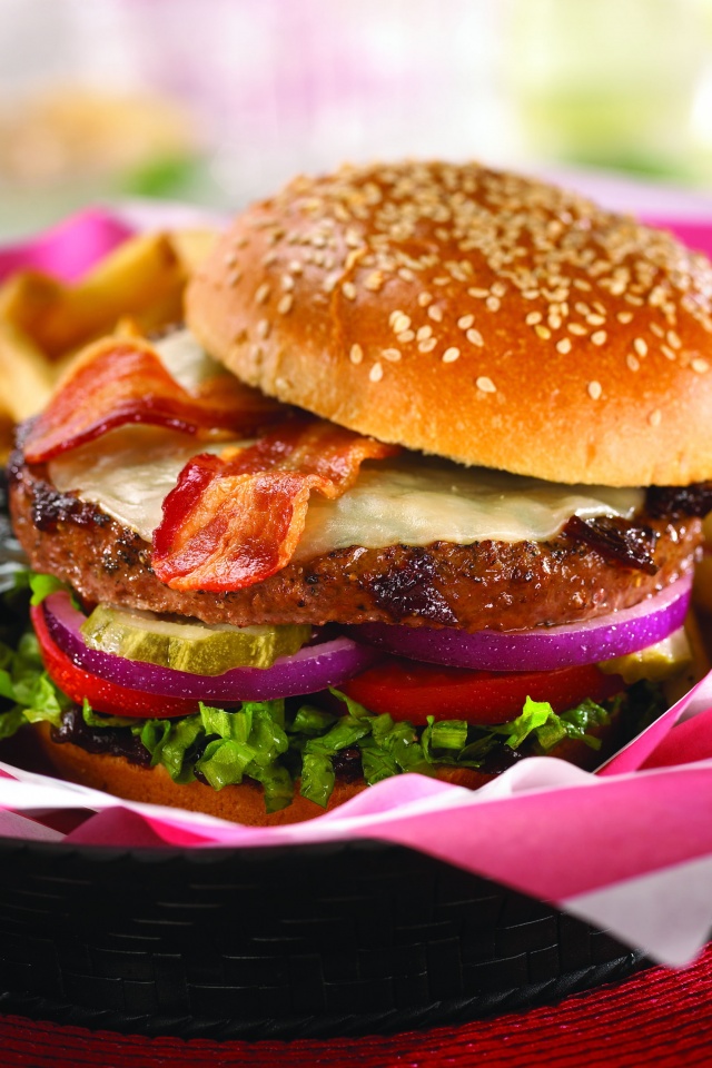 Вкусный сэндвич обои