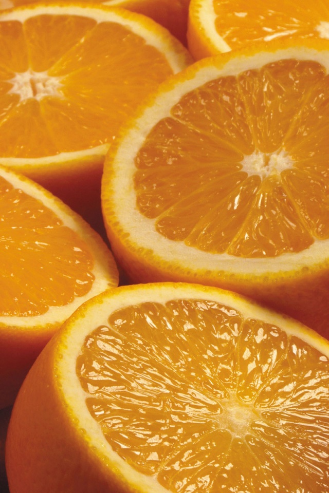 Апельсины обои