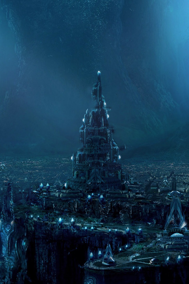 Подземный город обои