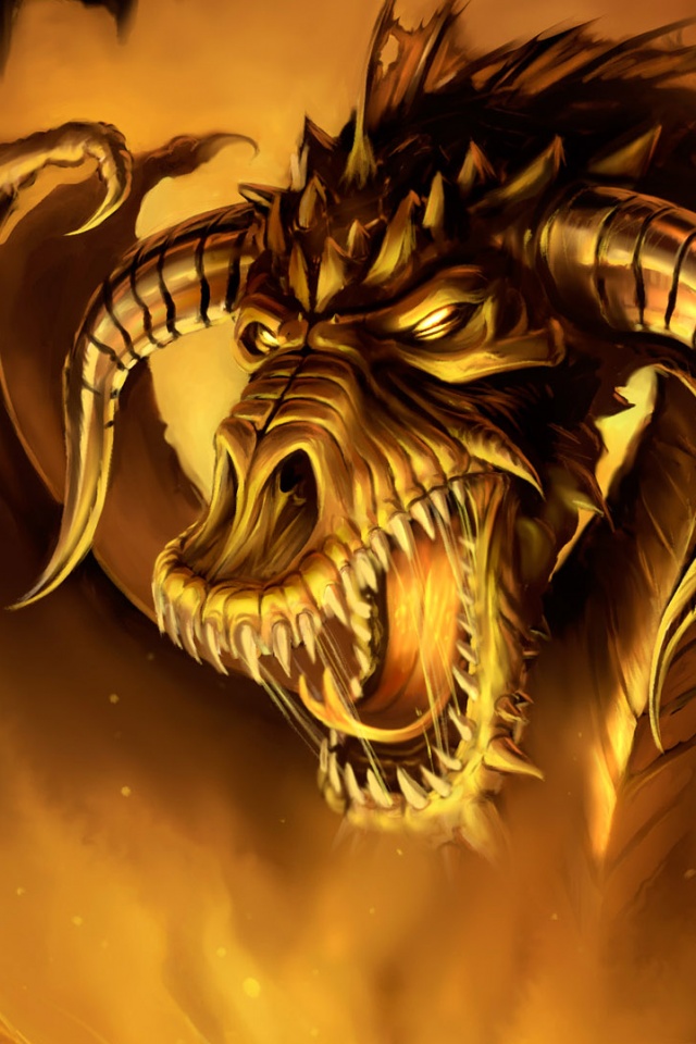 Рыцарь против дракона обои