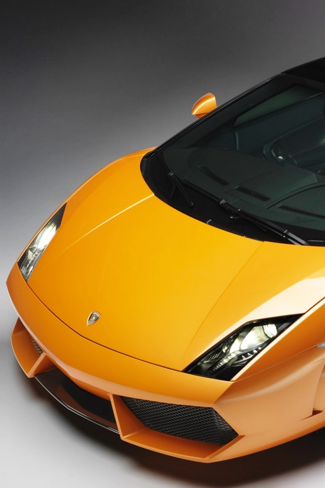 Жёлтый Lamborghini Gallardo обои