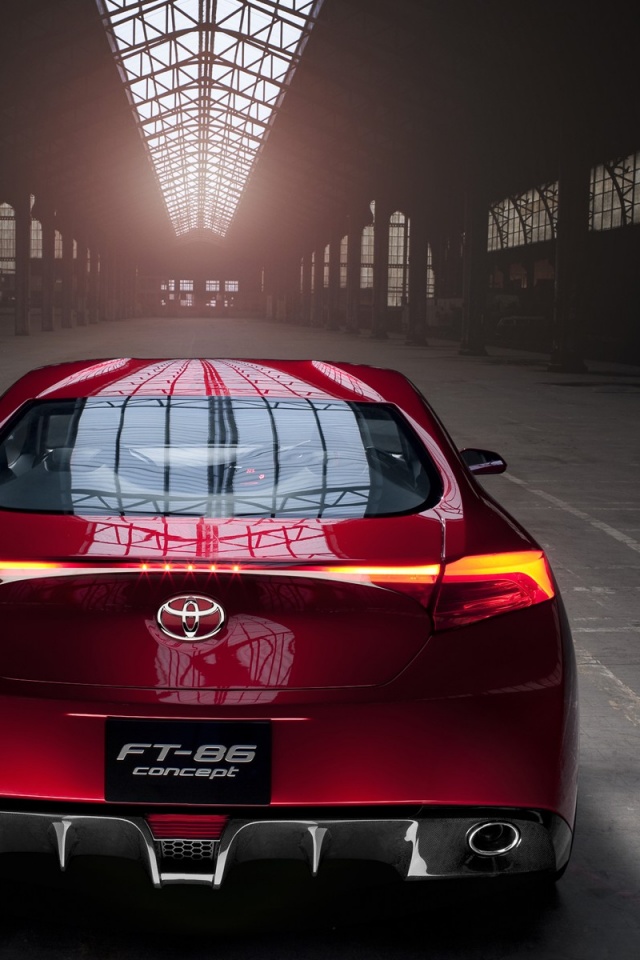Концепт спортивной тойоты обои