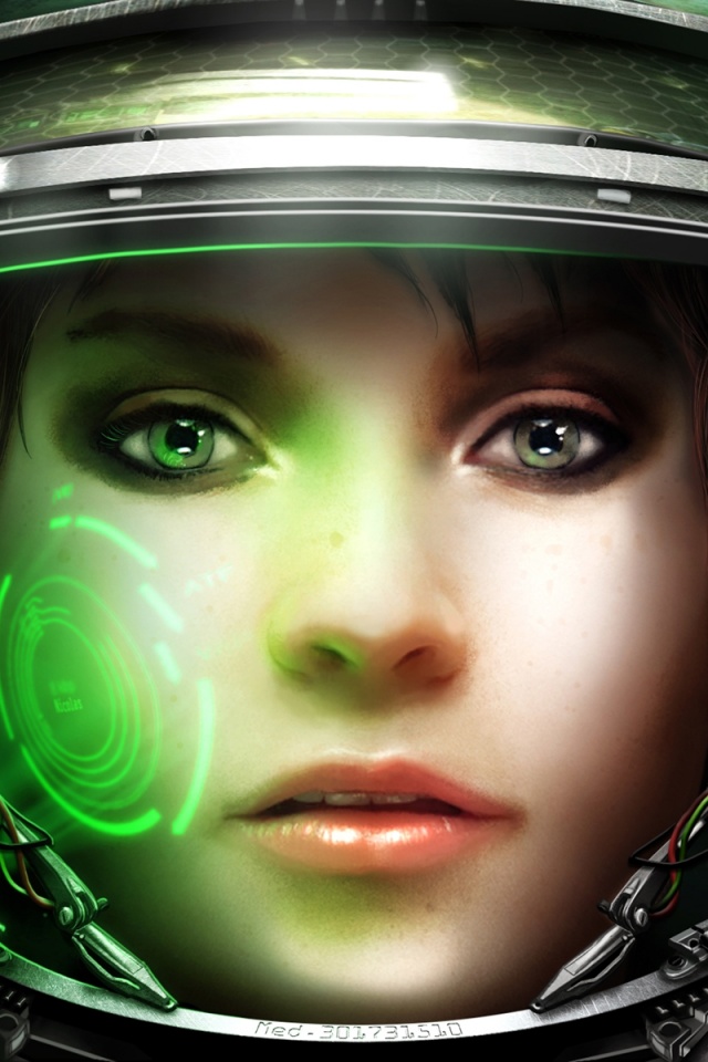 Медик из вселенной Star Craft 2 обои