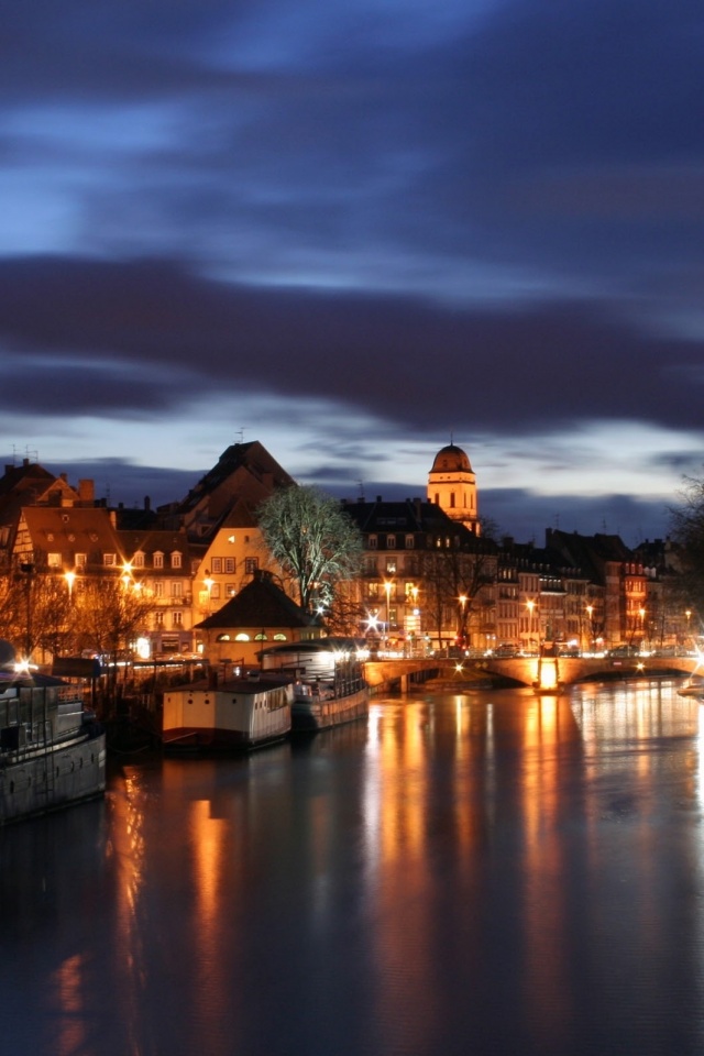 Город Страсбург обои