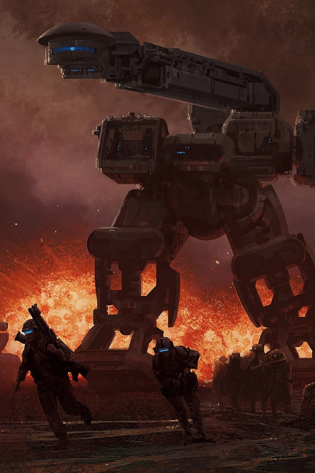 Война будущего обои