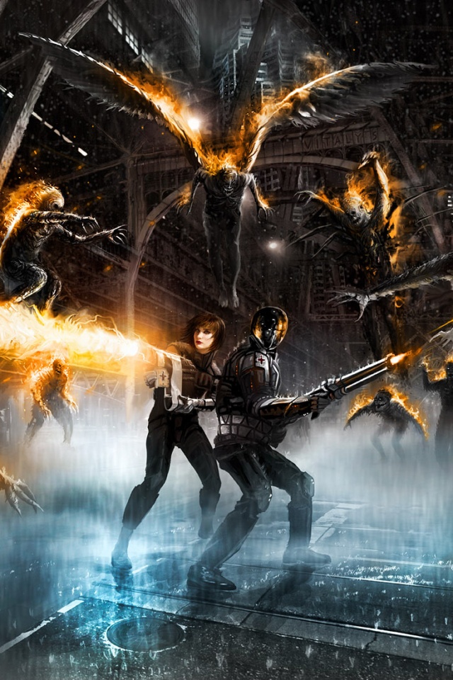 Игровой фанарт обои