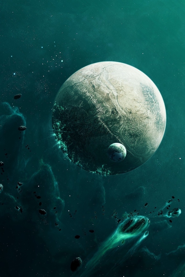 Глубины необъятного космоса обои