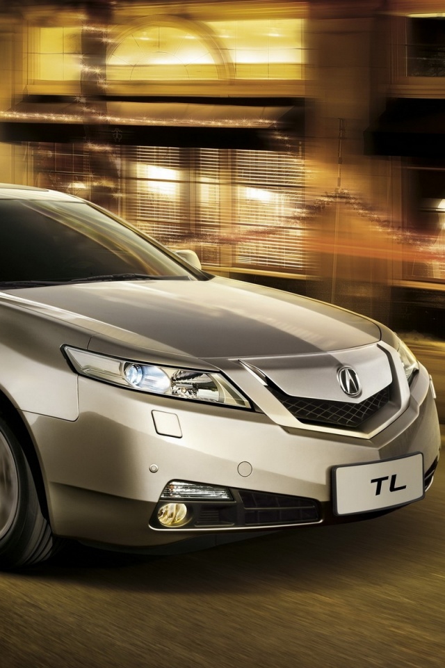 Acura в движении обои
