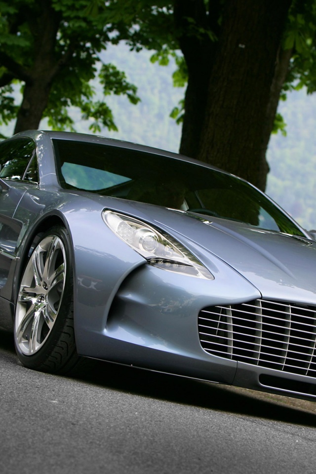 Aston Martin за городом обои