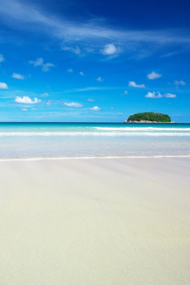 Голубая лагуна обои