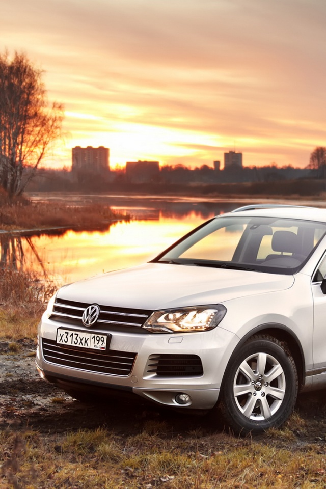 Озеро и Туарег обои