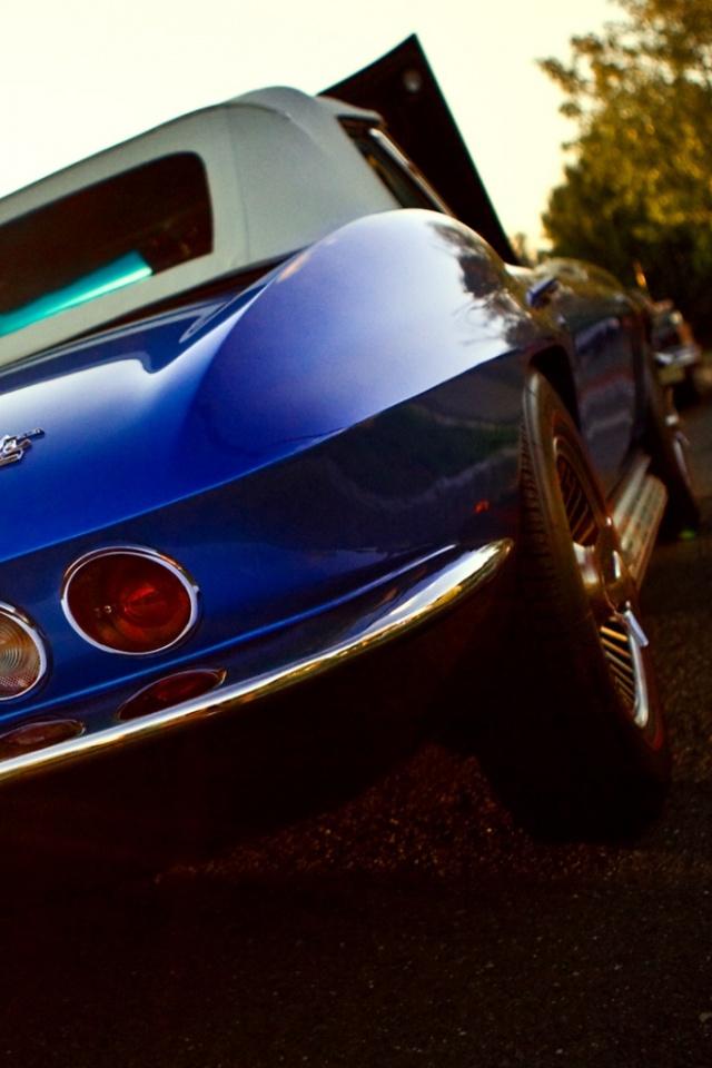 Ретро Chevrolet Corvette обои