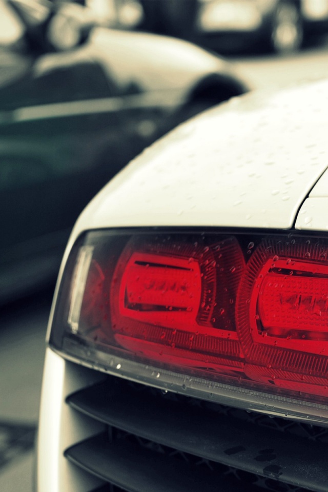 Задняя фара Audi R8 обои