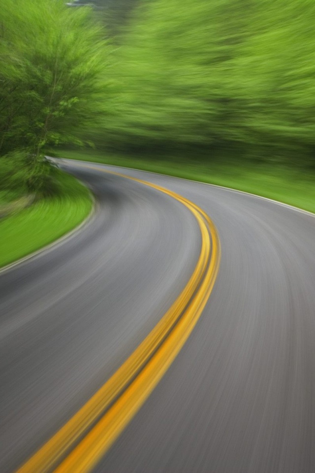 В движении обои