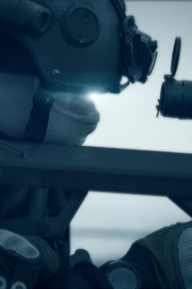 Снайпер за работой обои