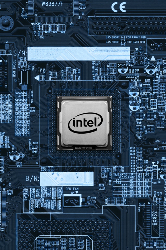 Процессор от Intel обои