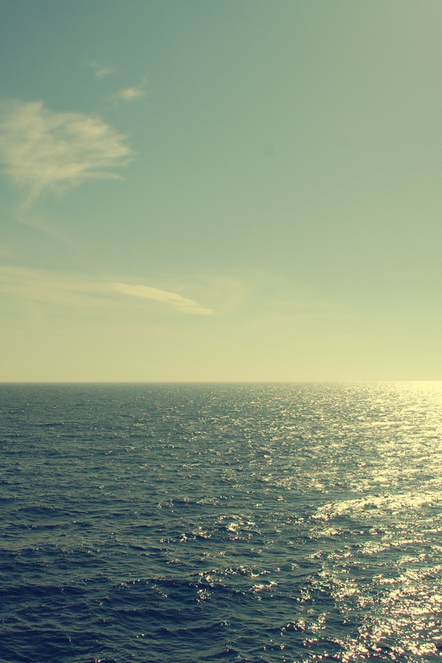 Бескрайнее море обои
