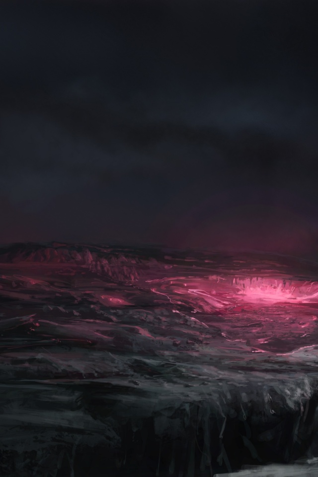 Безжизненная каменная долина обои