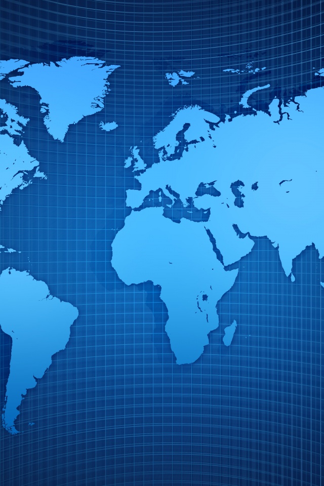 Цифровая карта мира обои