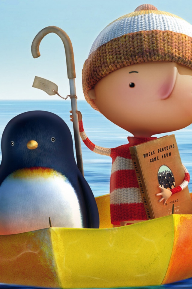 Откуда приходят пингвины обои