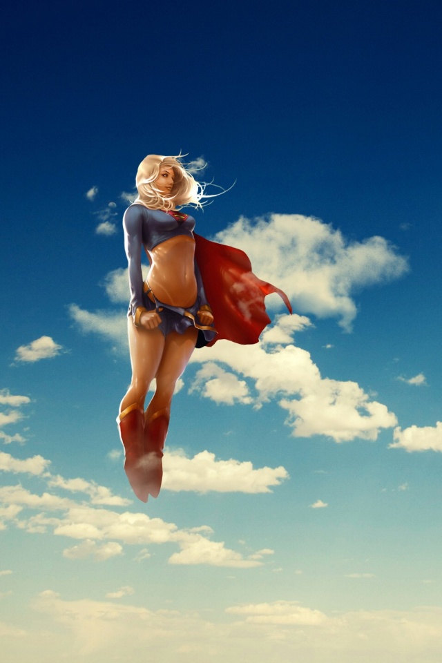 Супердевушка обои