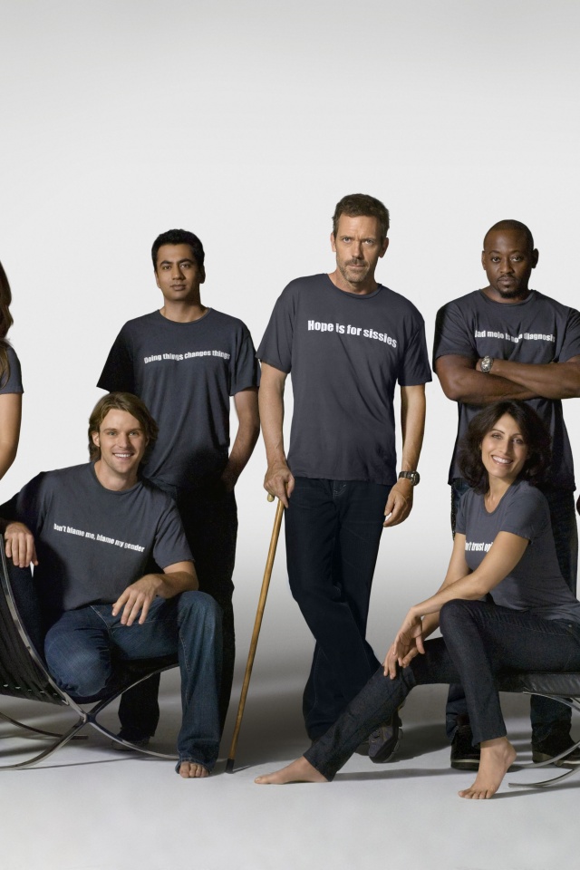 Команда сериала House M.D. обои