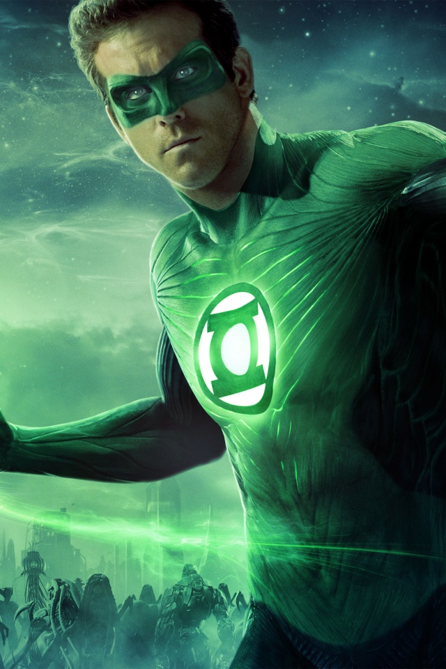 Зелёный фонарь обои