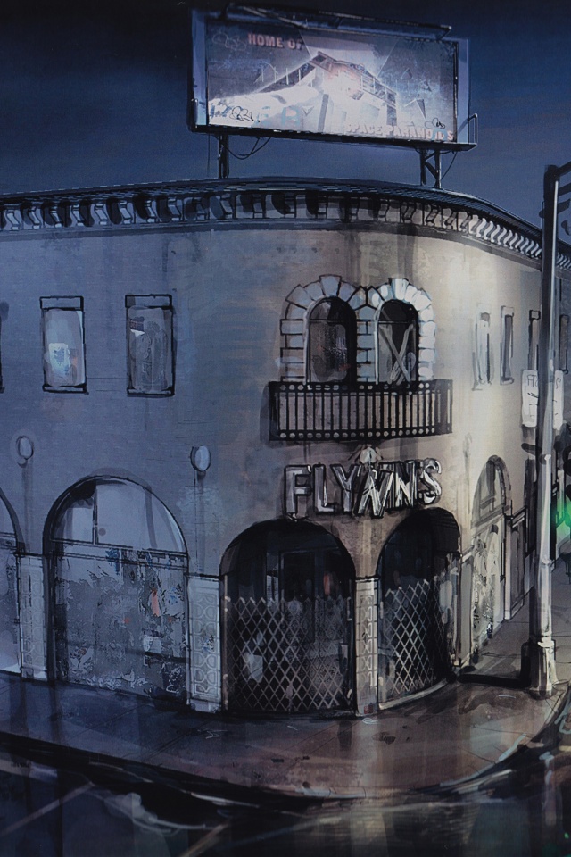 Зал игровых автоматов Флина обои