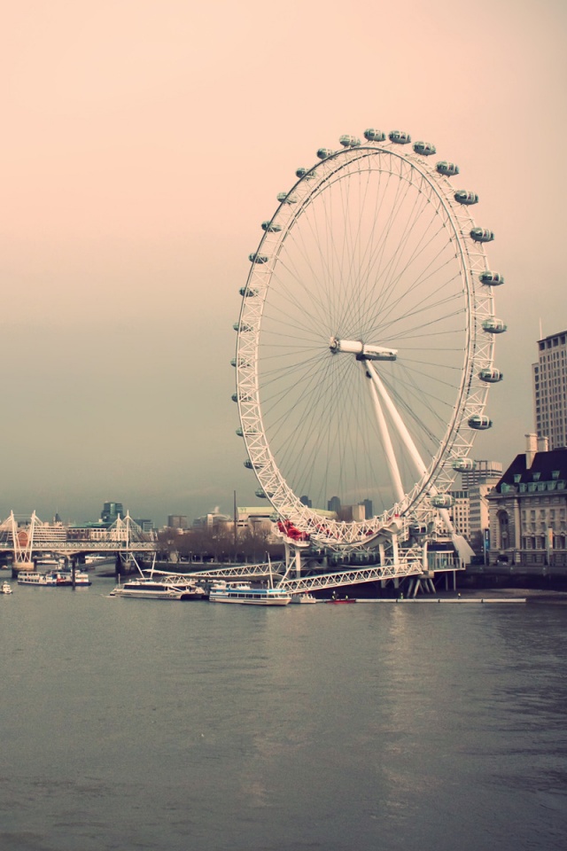 Колесо обозрения обои