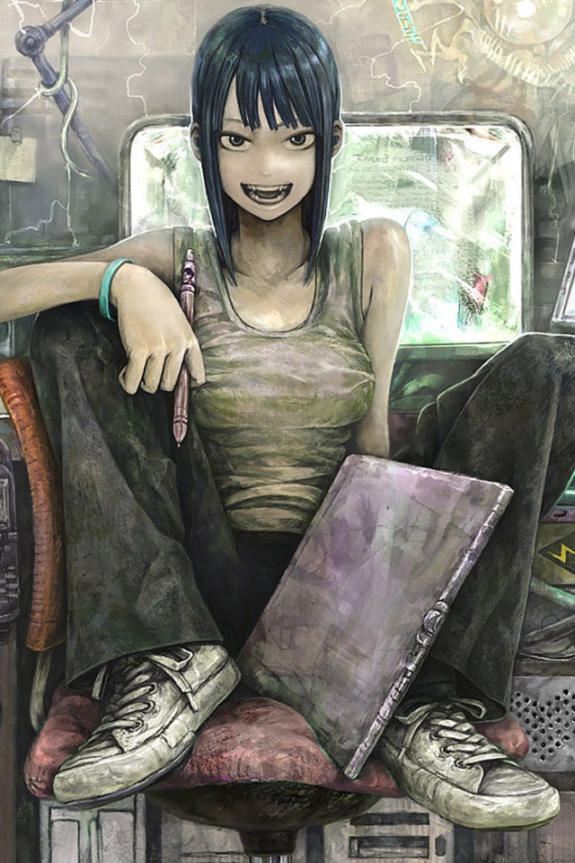 Это её территория обои