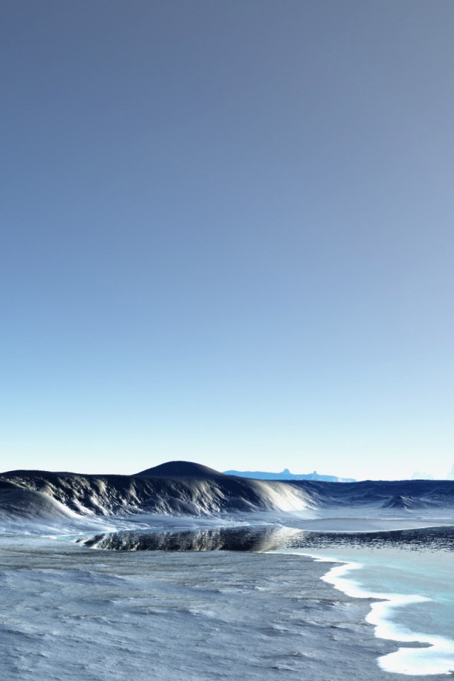 Холмистый пейзаж обои