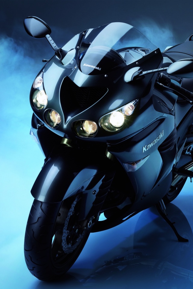 Мотоцикл Кавасаки ZX14 обои