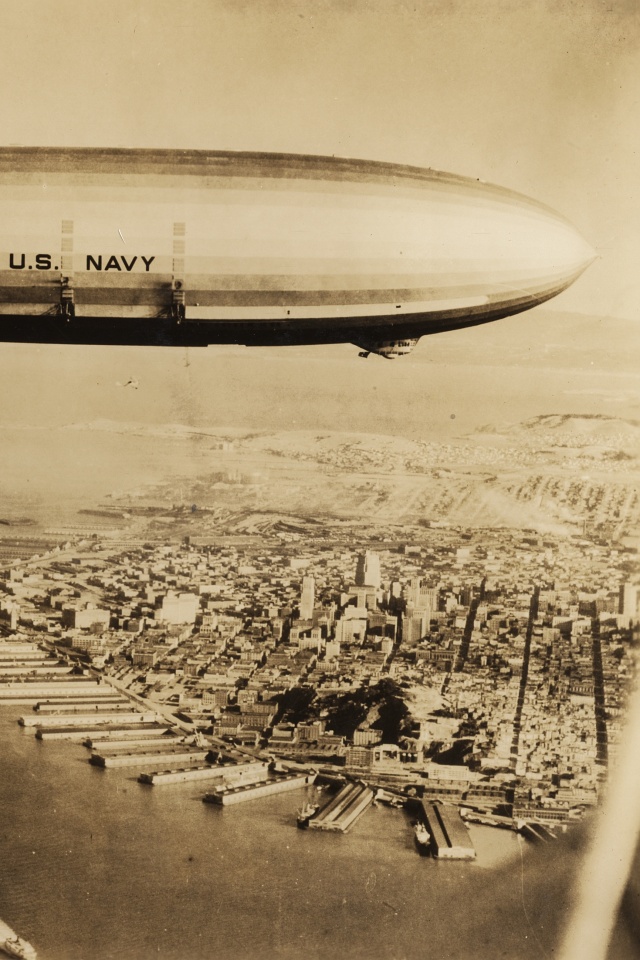 Дерижабль обои