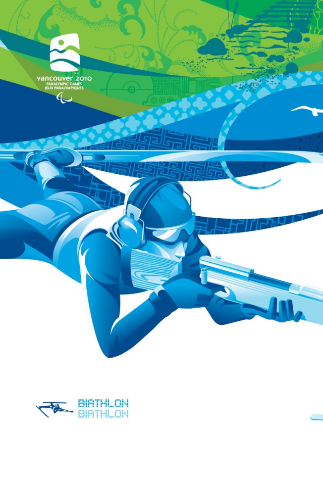 Олимпиада в Ванкувере 2010: Биатлон обои