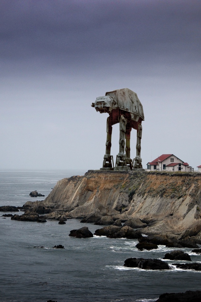 Звездные войны в нашем мире обои