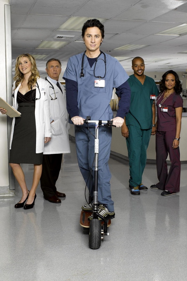 Герои сериала Клиника обои