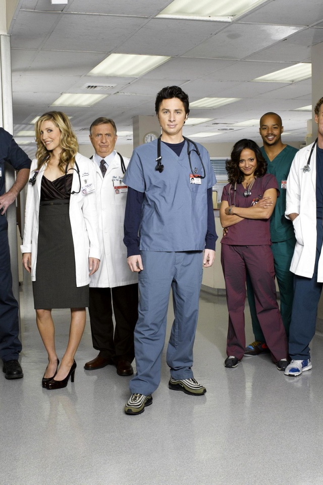 Герои сериала Клиника обои