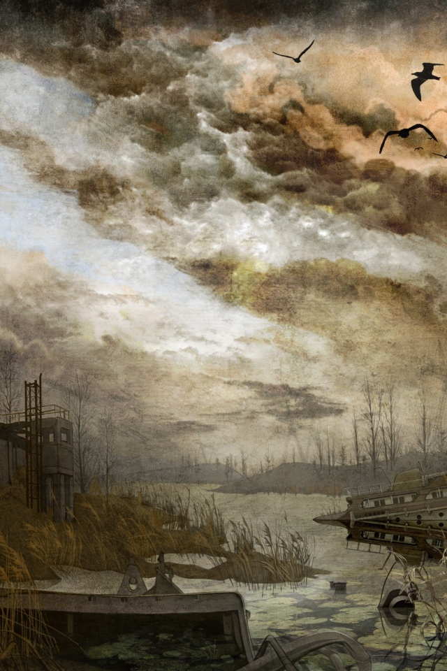 Панорама из Сталкера обои