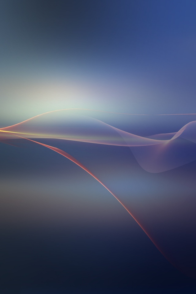 Абстрактные минималистичные волны обои