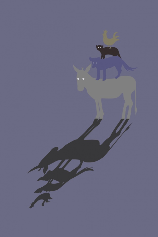 Бременские музыканты обои