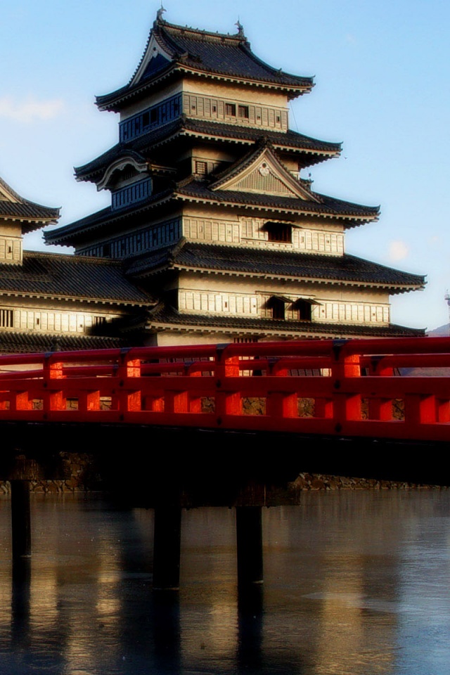 Дом на берегу обои