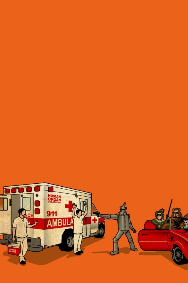 Железный дровосек крадет сердце обои