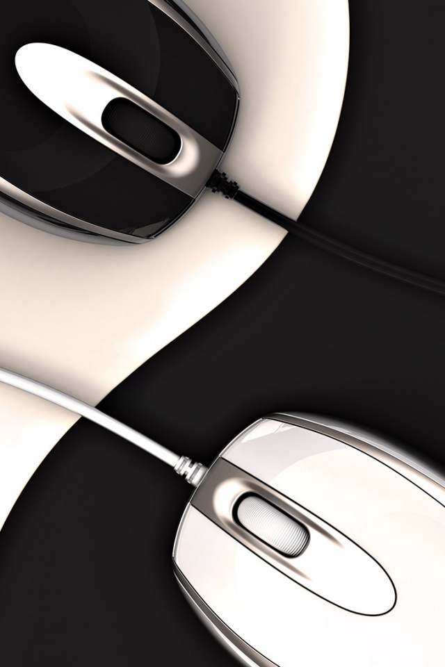 Инь Янь мышки обои